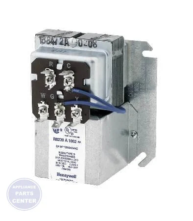 [Brand] Fan Control Center R8239A1052 - Main view showing thermostat wiring for [specific models]