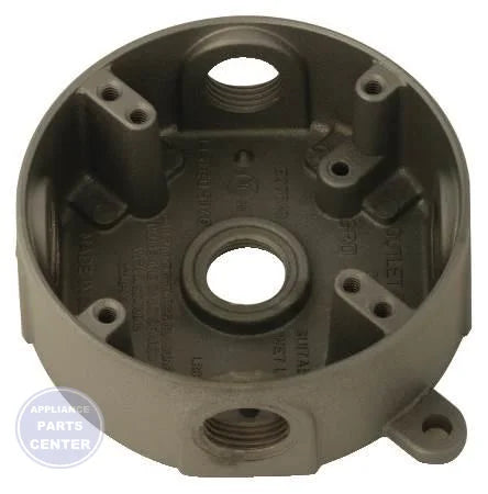 RB-5V Outdoor Electrical Outlet Box - Main view showing weather-resistant design for various outdoor electrical systems