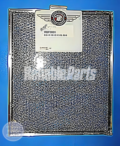 SUPCO RANGE HOOD FILTER RBF0801 - Detailed view of high-quality filtration material