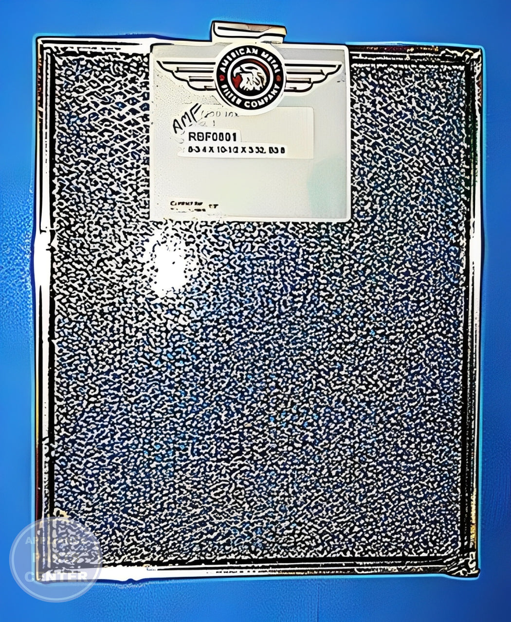 SUPCO RANGE HOOD FILTER RBF0801 - Main view showing grease trap feature for SEA Undefined models