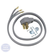 USD PRODUCTS RANGE CORD 40 AMP 5' 3 WIRE - Main view showing 3-wire design for various models