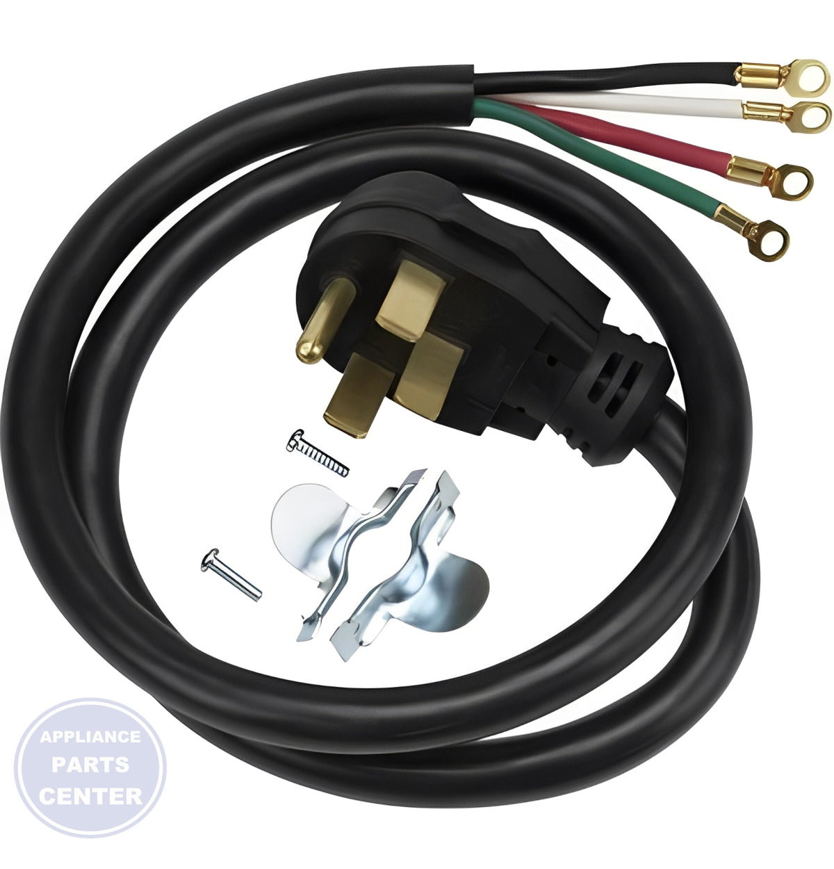 USD PRODUCTS RANGE 4' 4 WIRE CORD 50 AMP - Detailed view of 50-amp capacity