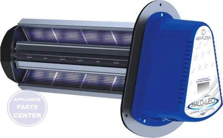 HALO-LED® Whole Home In-Duct Air Purifier REME-LED-AS - Main view showing air purification for various models