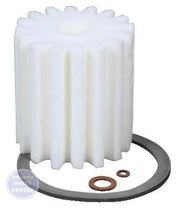 Fuel Oil Filter Cartridge RF-1 - Main view showing microfiber construction for L37-080 and compatible models