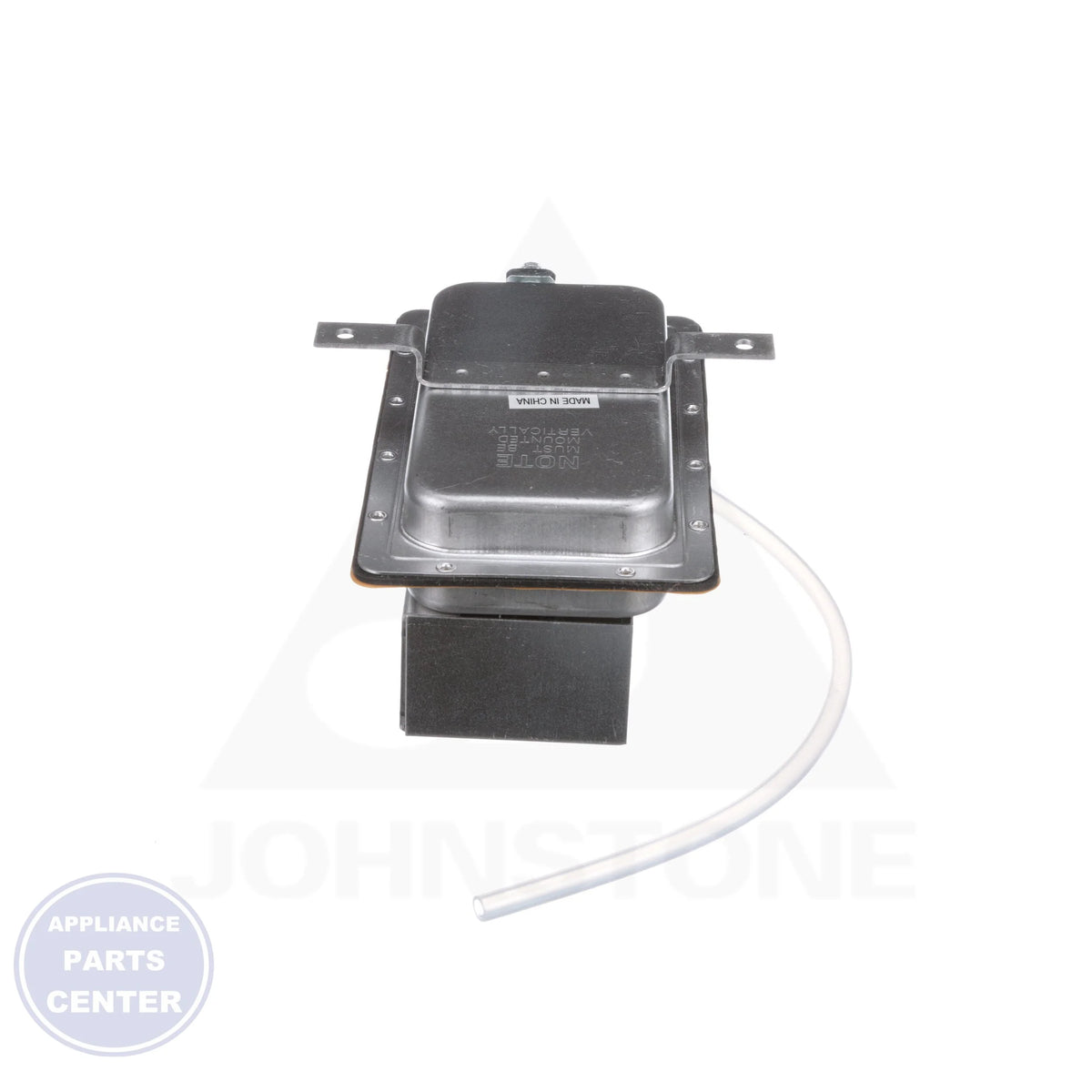 Multi-Purpose Air Flow Switch RH3A9 - Side view with 0.05" to 12.00" W.C. range specs