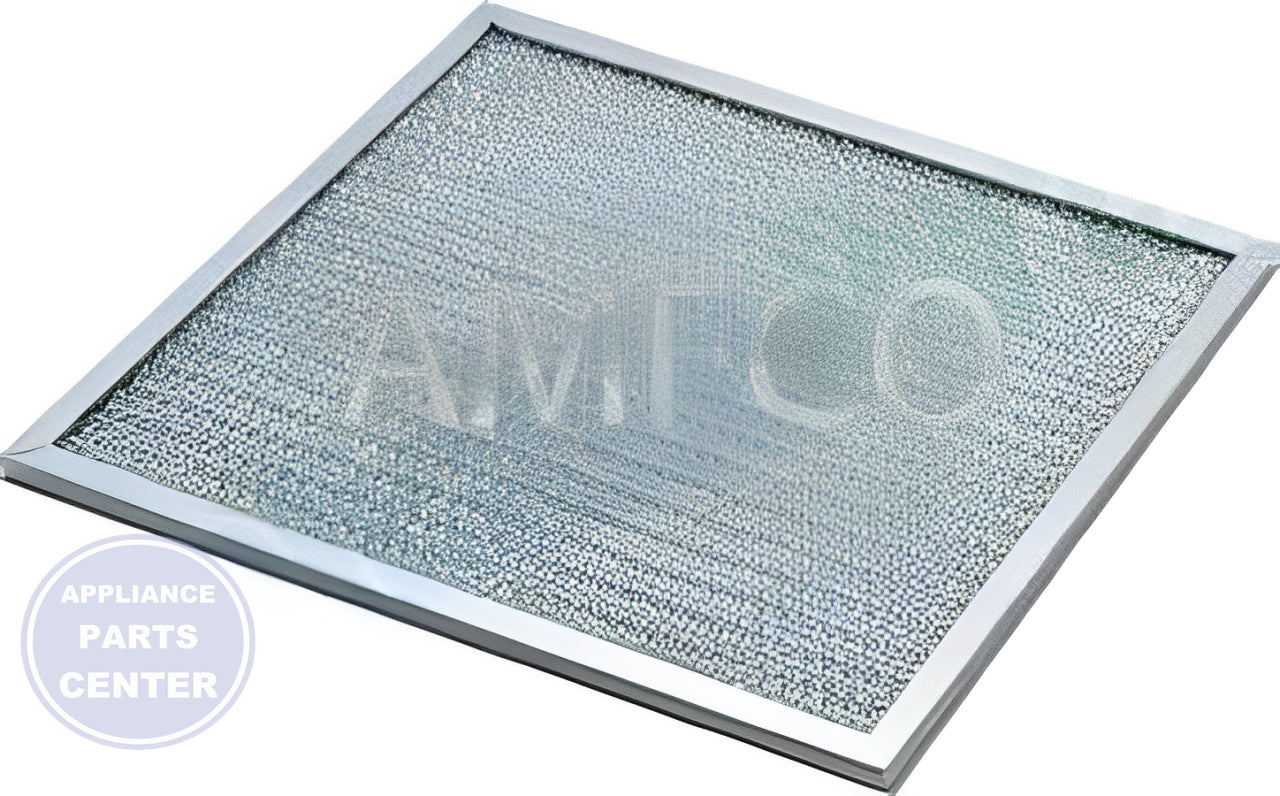 AMERICAN METAL FILTER ALUMINUM RECTANGLE SHAPED GREASE RHF0801 - Main view showing efficient grease trapping for AMC models
