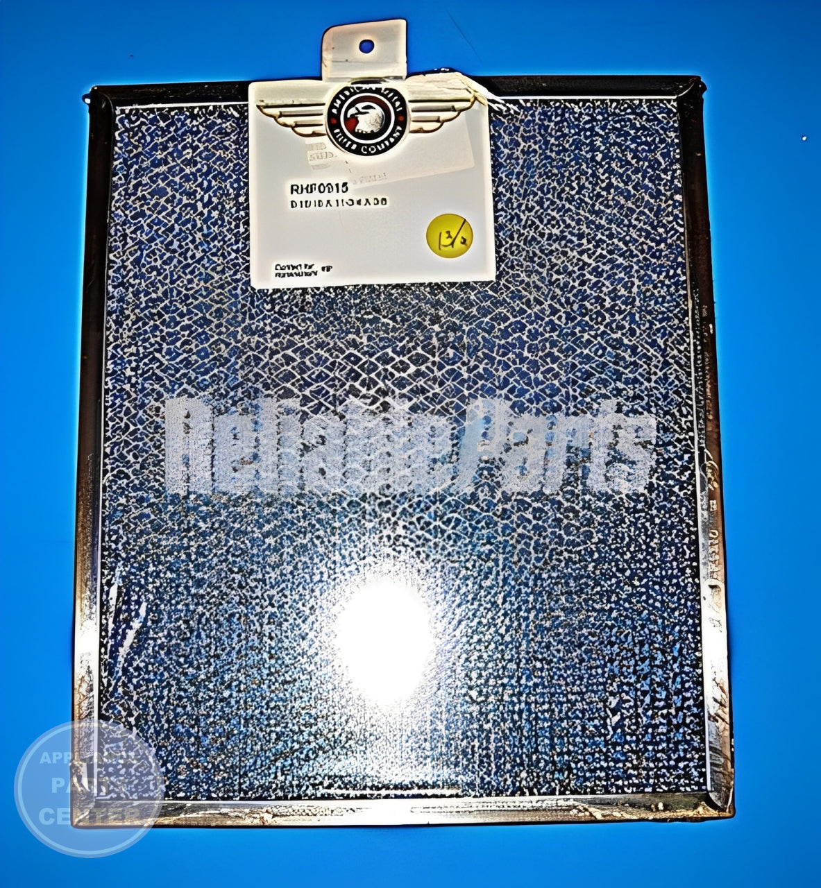 AMERICAN METAL FILTER METAT MICROWAVE OVEN RANGE VENT HOOD ALUMINUM - Installation in [specific model] showing key mounting points