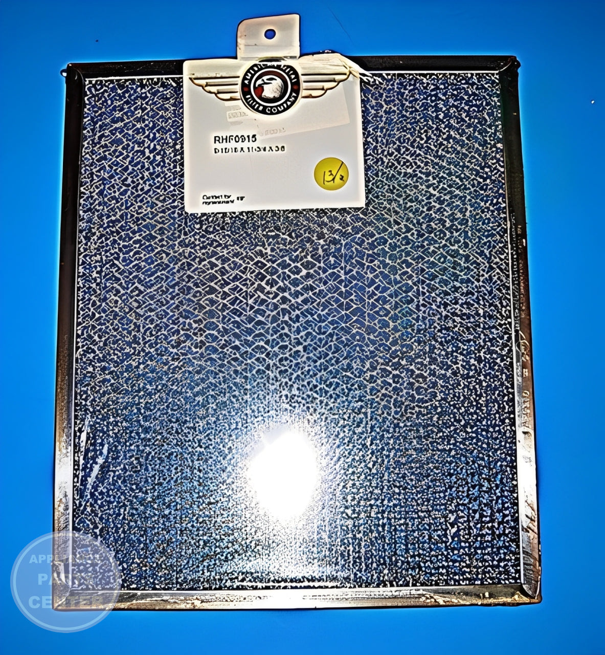 AMERICAN METAL FILTER METAT MICROWAVE OVEN RANGE VENT HOOD ALUMINUM - Installation in [specific model] showing key mounting points