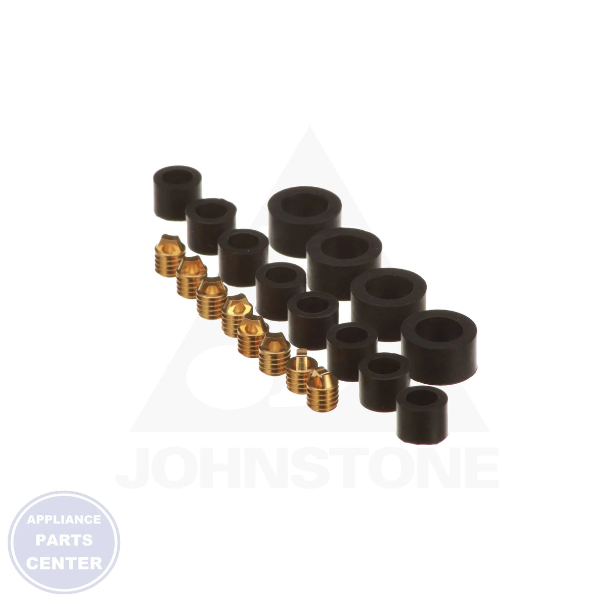 Hose Gaskets and Depressors RHG12 - Detailed view of 3/8 inch gaskets and A2L compatibility