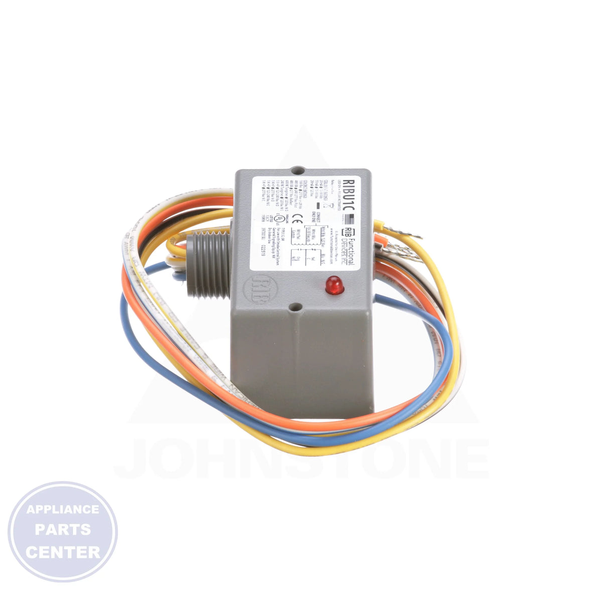 Enclosed Pilot Relay RIBU1C - Detailed view of SPDT functionality