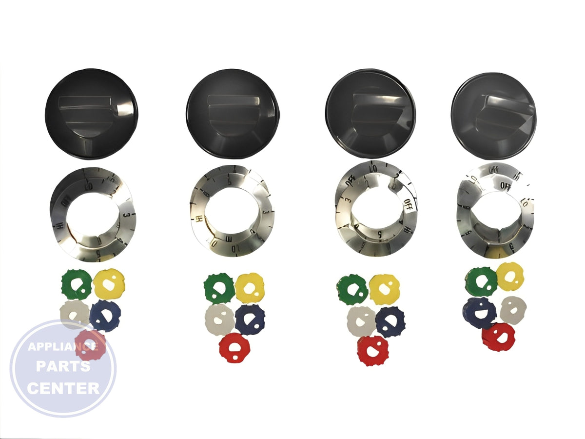 SUPCO KNOB KIT BLACK - Detailed view of durable technical details