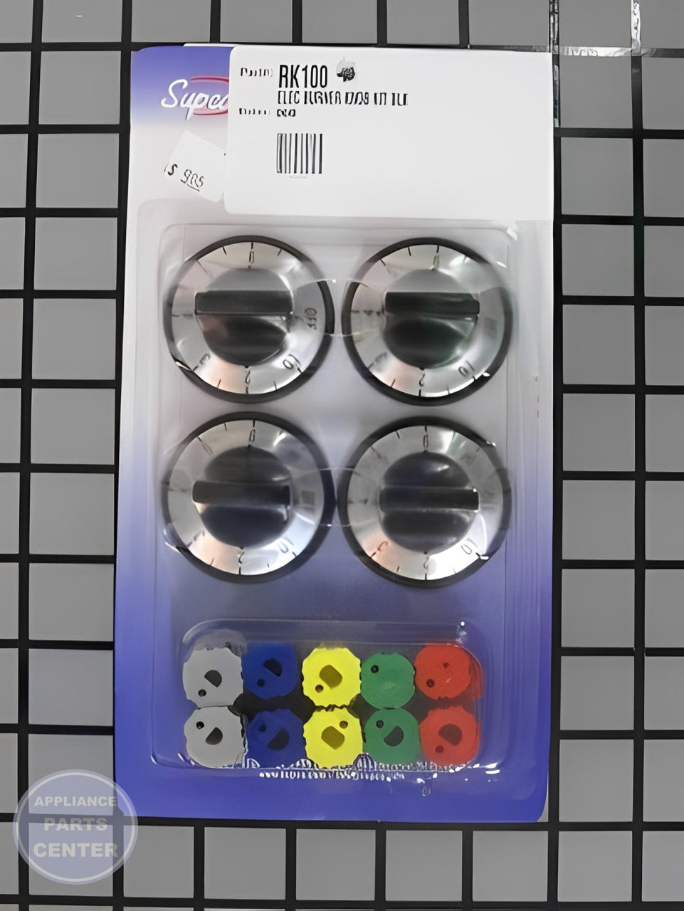 [Brand] SUPCO KNOB KIT BLACK - Installation in [specific model] showing key mounting points