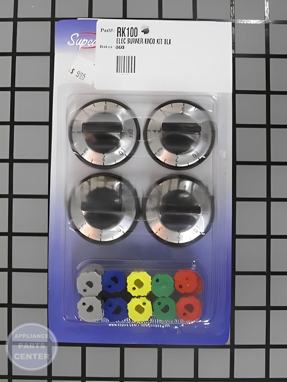 [Brand] SUPCO KNOB KIT BLACK - Installation in [specific model] showing key mounting points