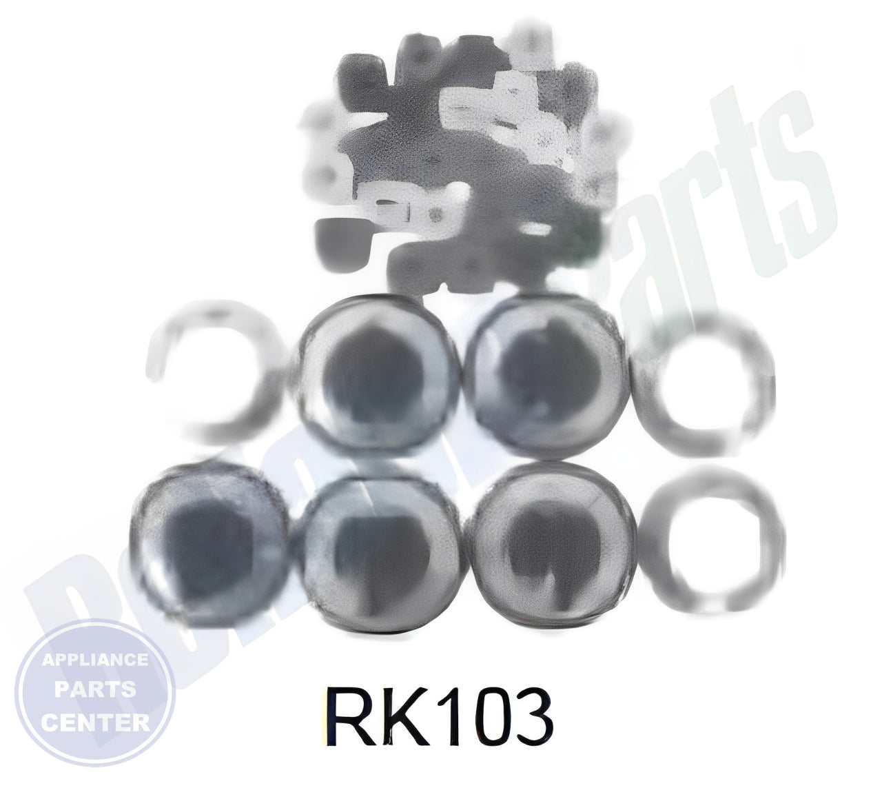 SUPCO UNIVERSAL ELECTRIC RANGE KNOB KIT RK103 - Main view showing easy control for SEA models