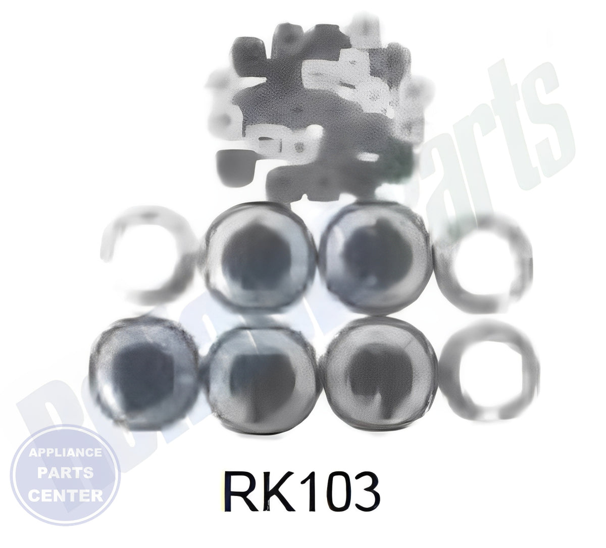 SUPCO UNIVERSAL ELECTRIC RANGE KNOB KIT RK103 - Main view showing easy control for SEA models