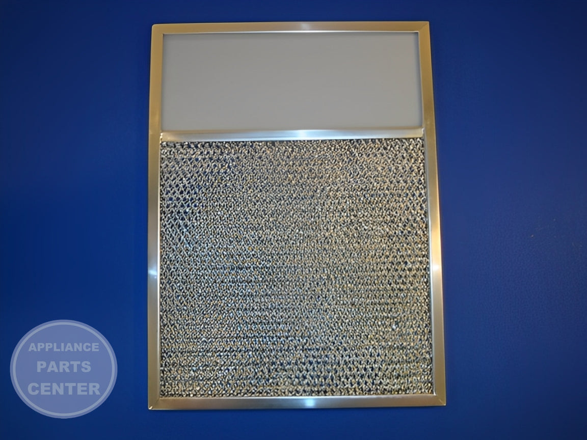 AMC AMERICAN METAL FILTER RANGE FILTER W. LIGHT LENS - Main view showing advanced grease capture for AMC models.
