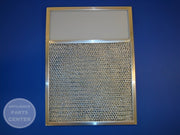 AMC AMERICAN METAL FILTER RANGE FILTER W. LIGHT LENS - Main view showing advanced grease capture for AMC models.
