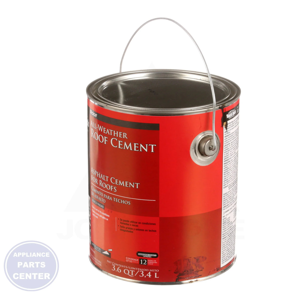 Black Jack Roof Cement RM-1G - Detailed view of temperature-resistant features