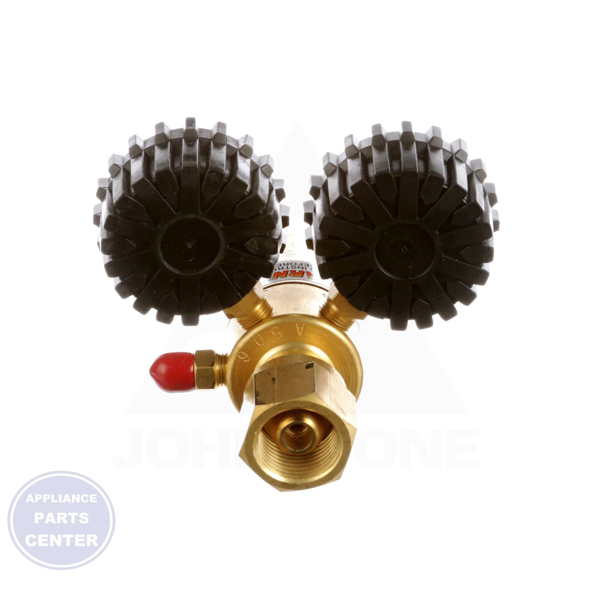 Oxygen Regulator RO100 - Side view with 1-1/2" gauges