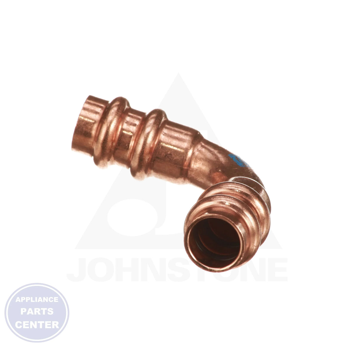 Streamline® ACR Press Copper Fittings 90 Degree Elbow RP02717 - Detailed view of TrapZone™ Leak Barrier technology