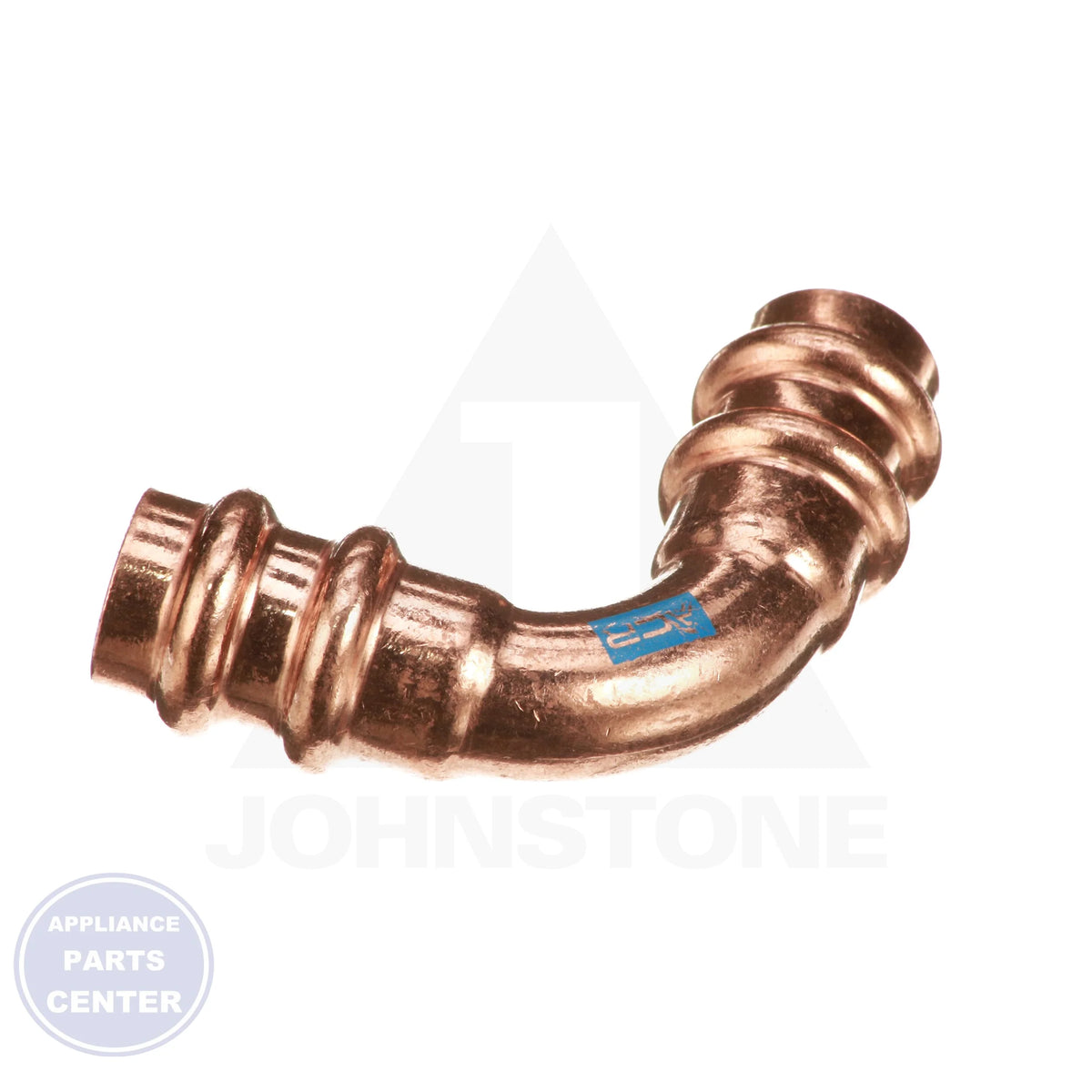 Streamline® ACR Press Copper Fittings 90 Degree Elbow RP02722 - Side view with 90° angle measurement