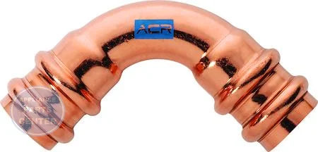 Streamline® ACR Press Copper Fittings 90 Degree Elbow RP02728 - Main view showing DualSeal™ Technology for compatible models
