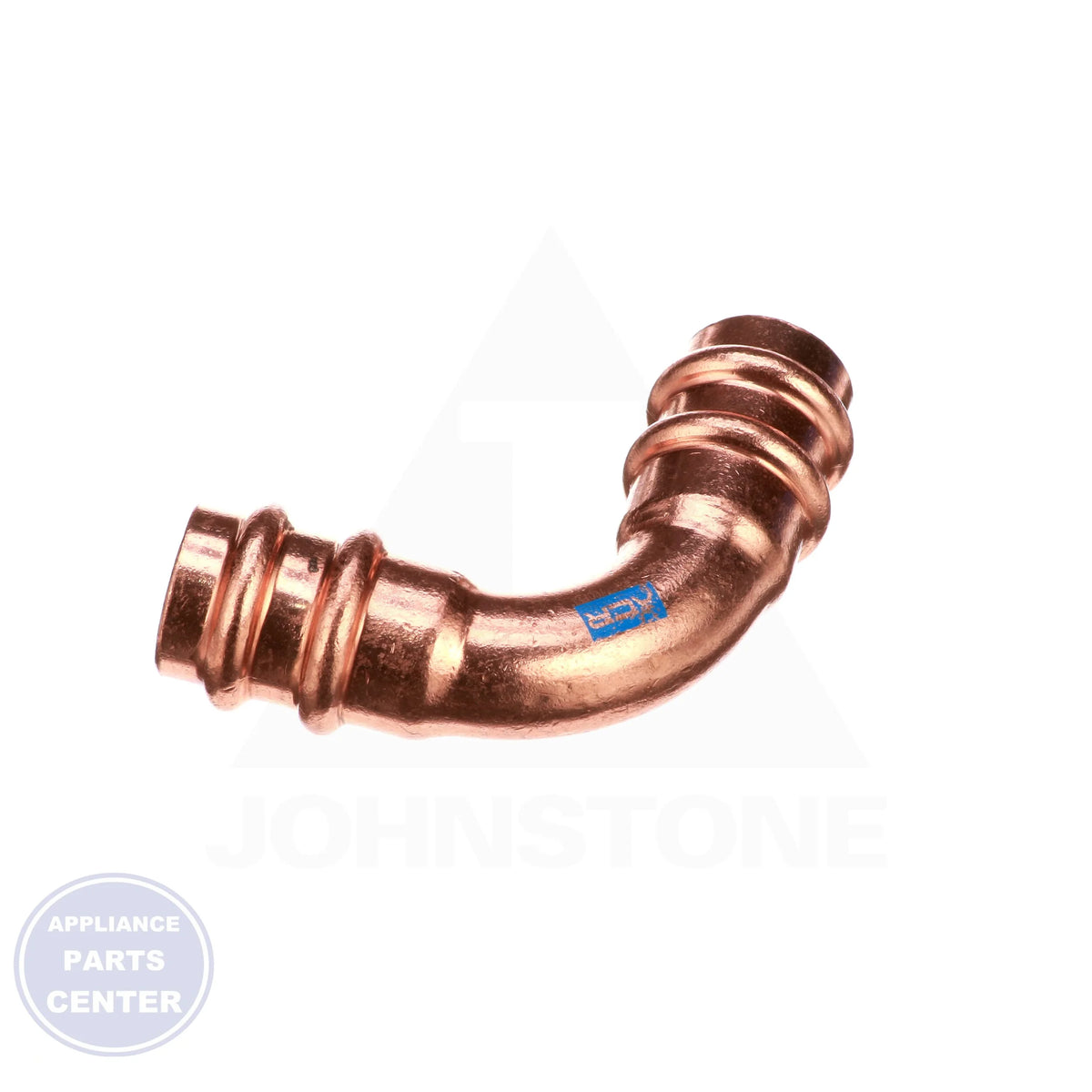 Streamline® ACR Press Copper Fittings 90 Degree Elbow RP02728 - Side view with Tri-Lock™ Design