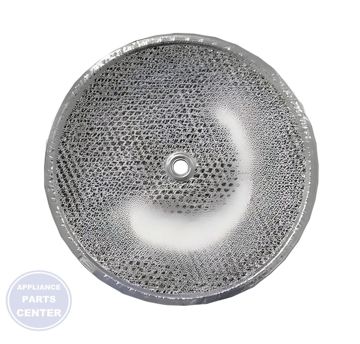 AMERICAN METAL FILTER 9-1/2 RD X 3/32, W/GROMMET RRF0903 - Installation in AMC model showing key mounting points