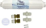 Appliance RT103000C In-Line Water Filter - Main view showing high-capacity filtration for domestic refrigerators