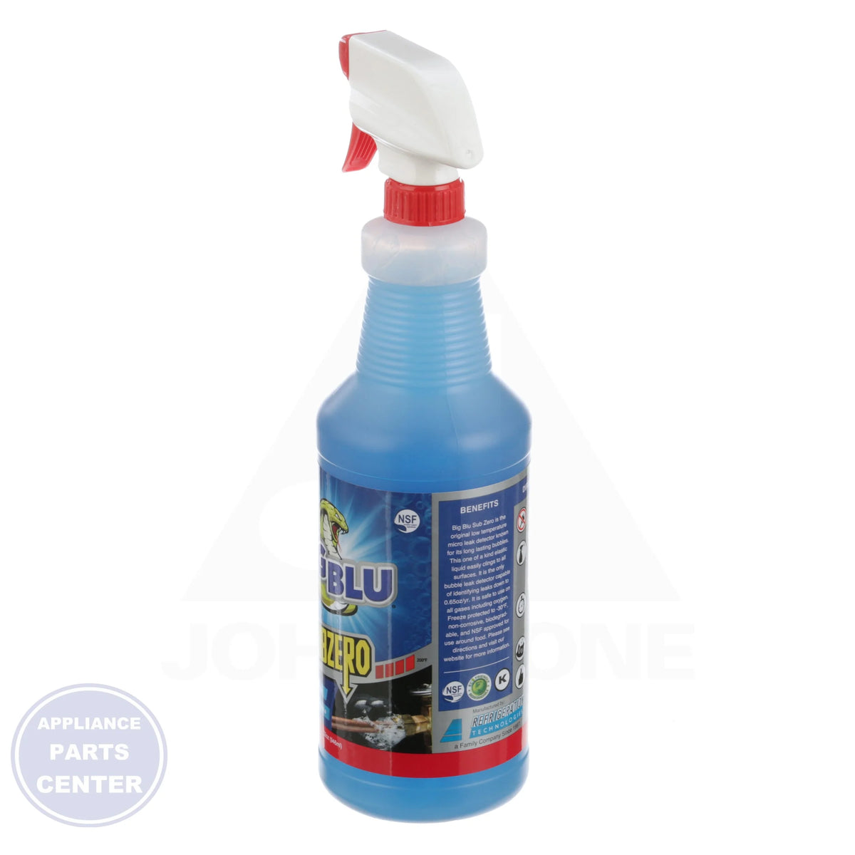Super Blu® RT150S - Detailed view of micro-gas leak detection feature