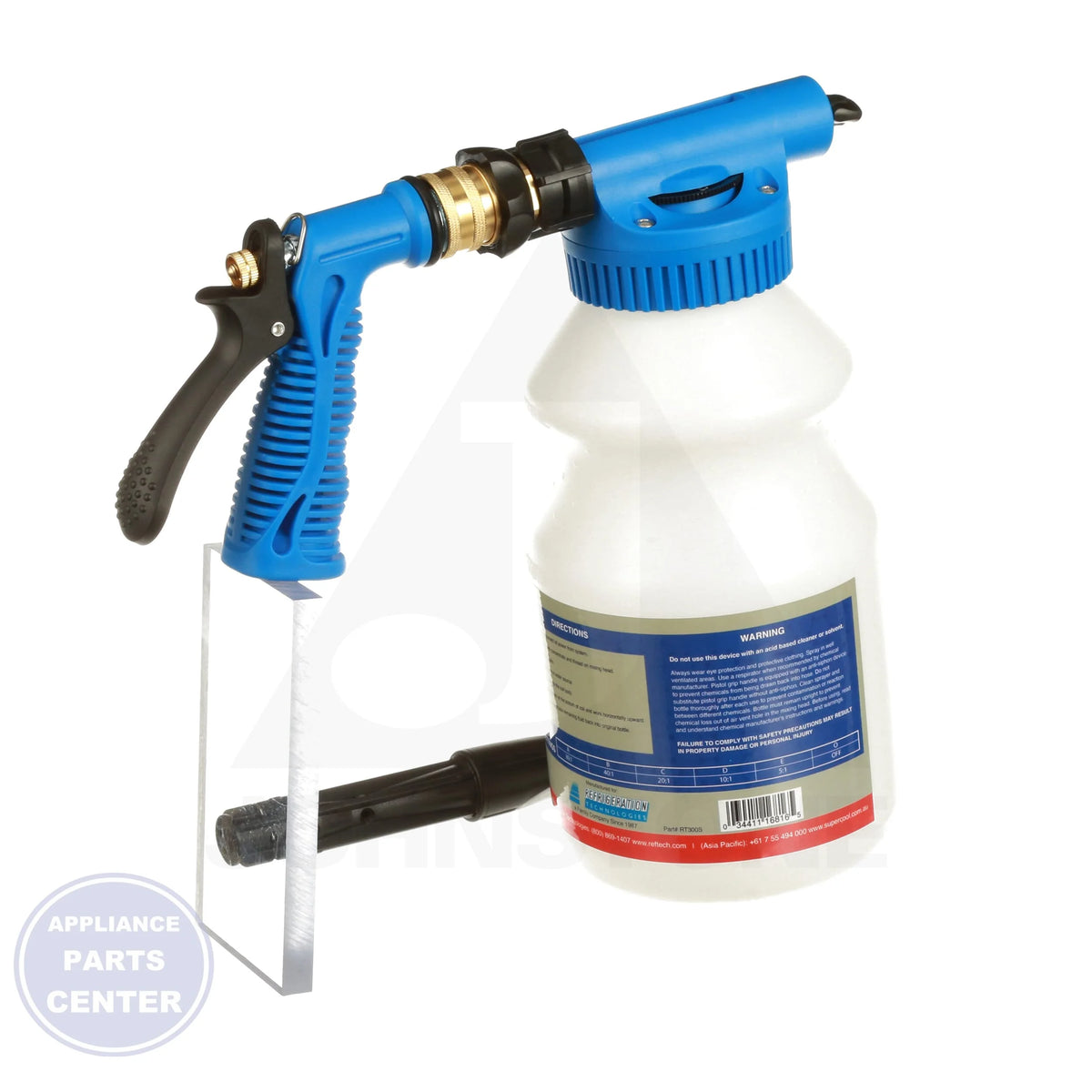 Viper Foam Gun RT300S - Side view with 5 dilution ratio settings