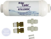 RT61000C In-Line Water Filter - Main view showing 1,000 gallon capacity for various appliance models