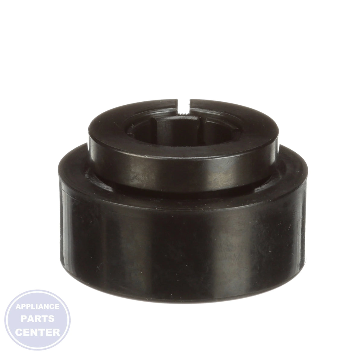 100 Series Rubber Mount Unit Air Handling Bearing RUBRB-116 - Side view with 1" shaft diameter