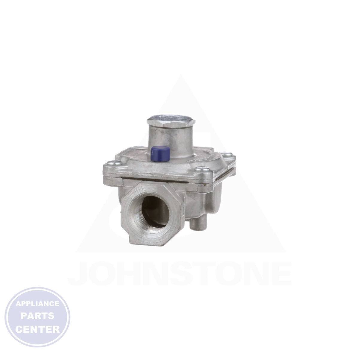 Gas Pressure Regulator RV47CL-44 - Side view with 1/2" x 1/2" pipe size specifics