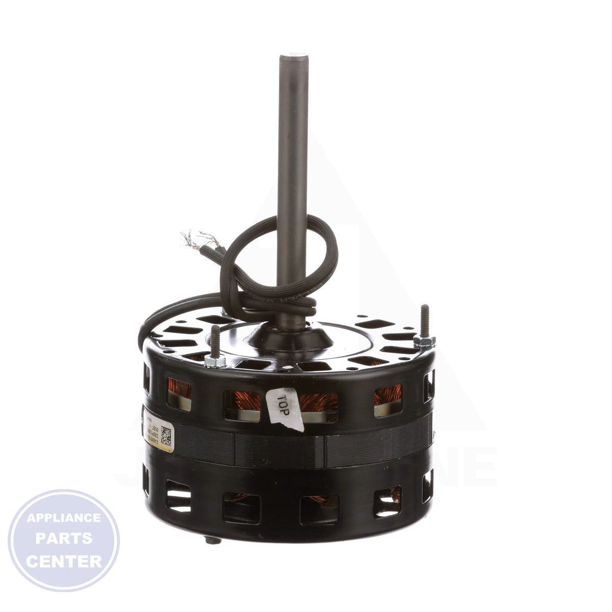 Motor RZ095548 - Side view with specific measurements