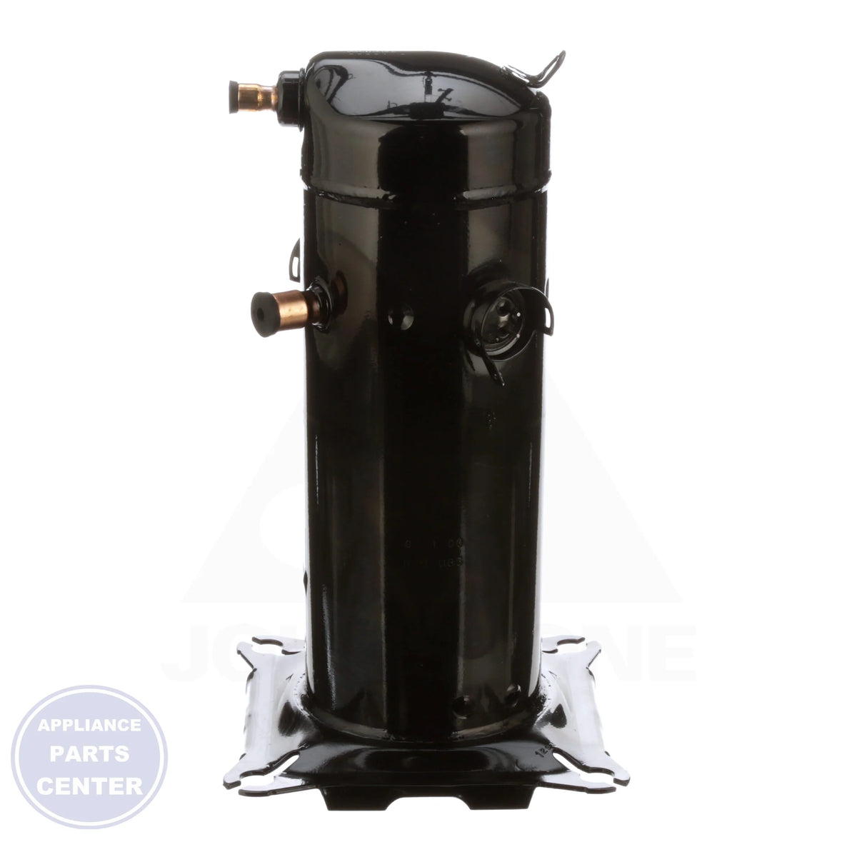 Compressor Scroll 208230160 R410A Poe - Side view with precise technical specifications