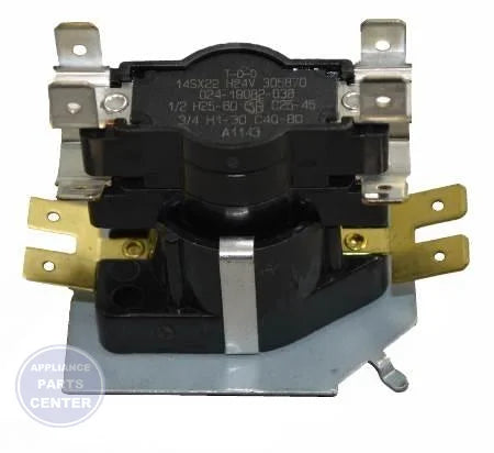 Texas Inst. HEAT SEQ TIME DELAY RELAY S1-02419082738 - Main view showing precise timing for Coleman and Evcon Equipment