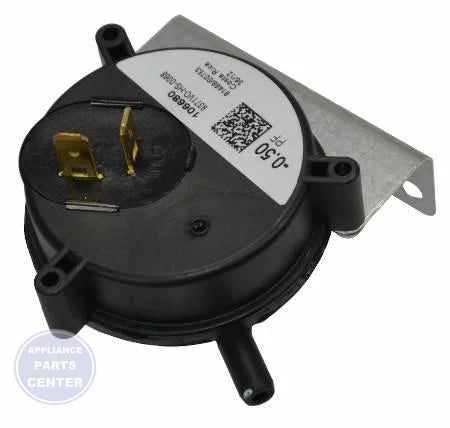 York Coleman Luxaire Pressure Switch S1-02435271000 - Main view showing pressure sensing capability for high-efficiency models