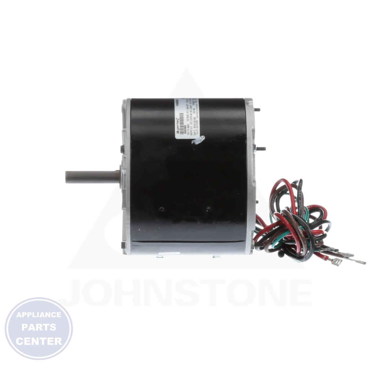 MTR,COND,1/4,850,CW - Detailed view of 1/4 HP motor features