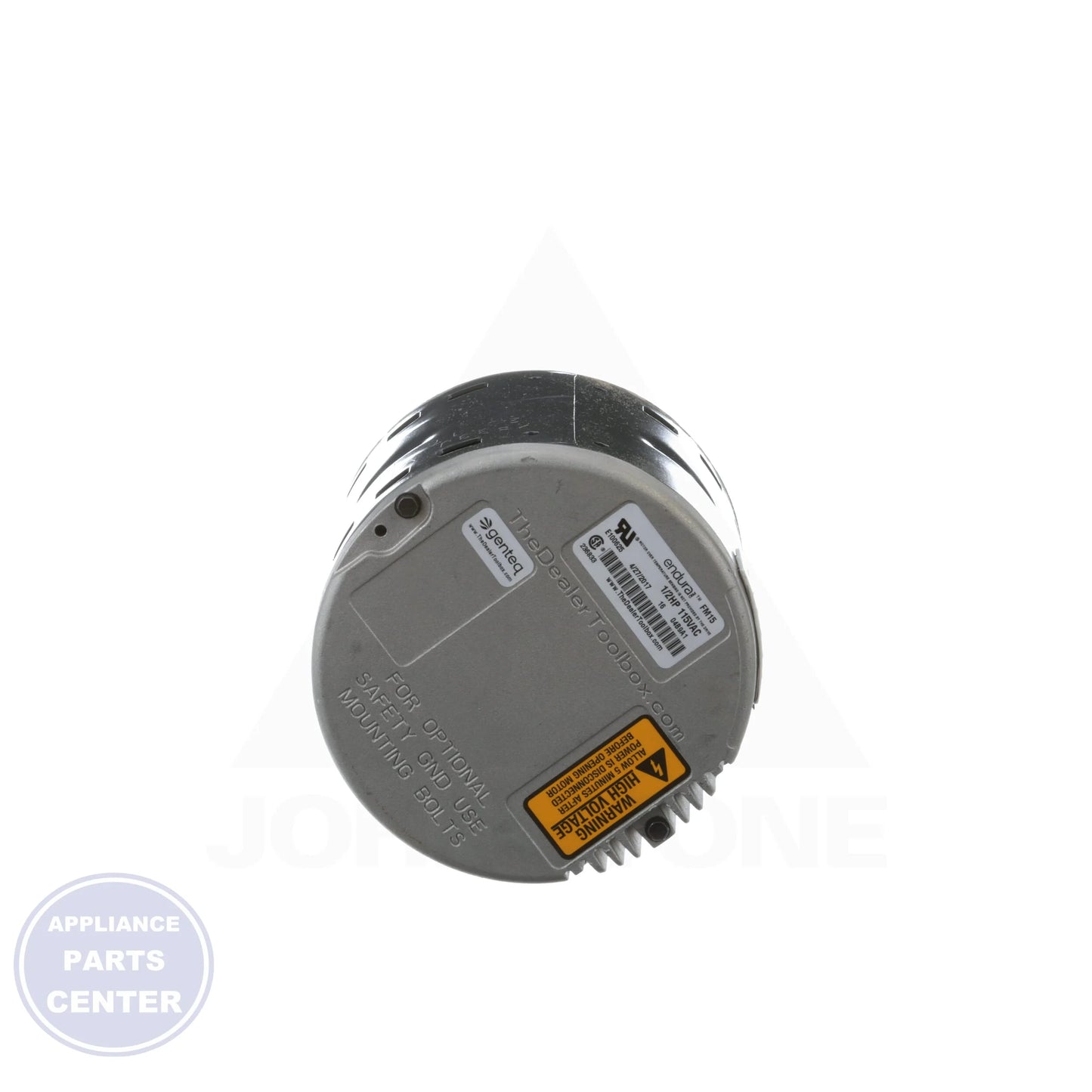 MOTOR BLOWER S1-02436037000 - Side view with precise specs