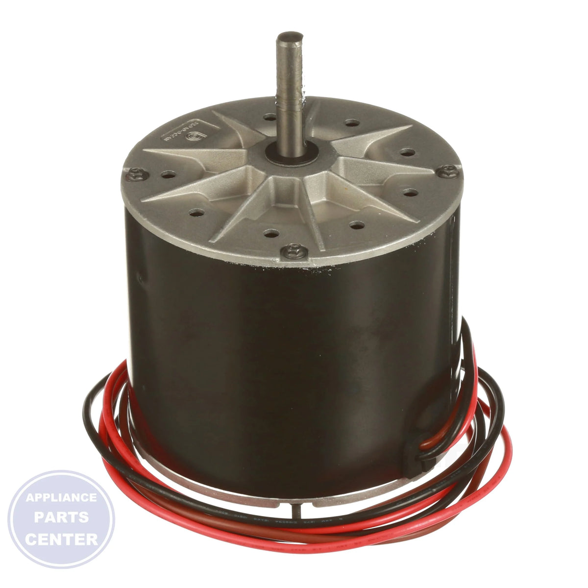Condenser Fan Motor S1-02436240000 - Side view with precise measurements and specs