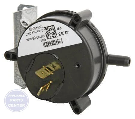 Tridelta VENTER AIR PRESSURE SWTCH S1-02439479000 - Main view showing safety features for Coleman and Evcon models