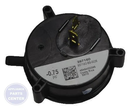 York SWITCH AIR PRESSURE S1-02440872000 - Main view showing pressure control for Coleman Evcon units