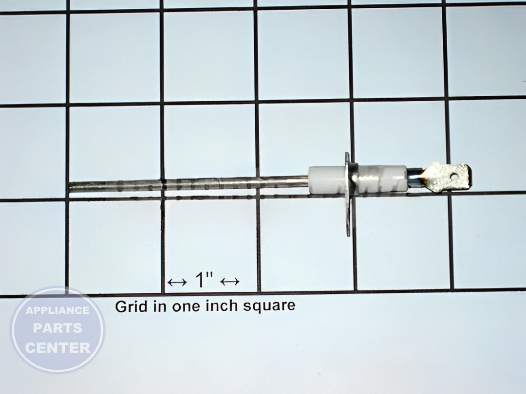 FLAME SENSOR S1-025-27773-700 - Side view with precise technical specs