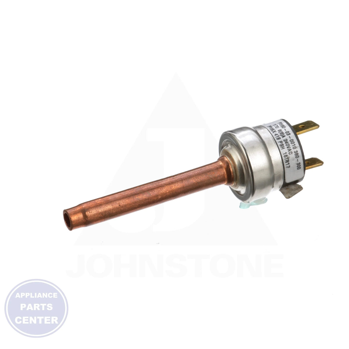 High Pressure Switch S1-02517620014 - Side view with precise pressure specifications