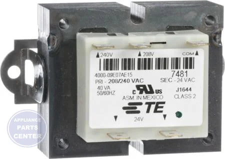 Products Unlimited Transformer S1-02518452700 - Main view showing power conversion for Coleman and Evcon models