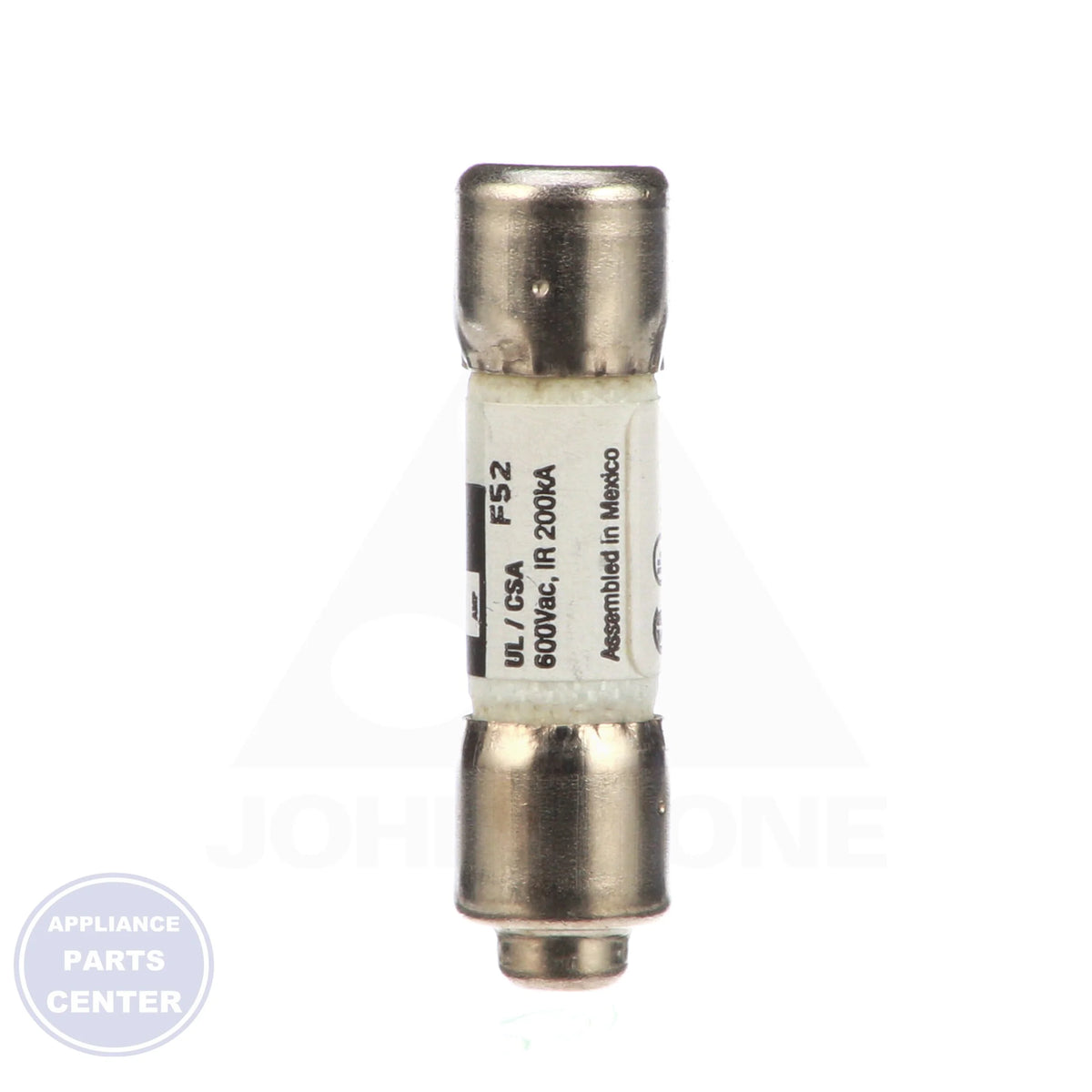 Fuse S1-02527750000 - Side view with precise measurements and specs