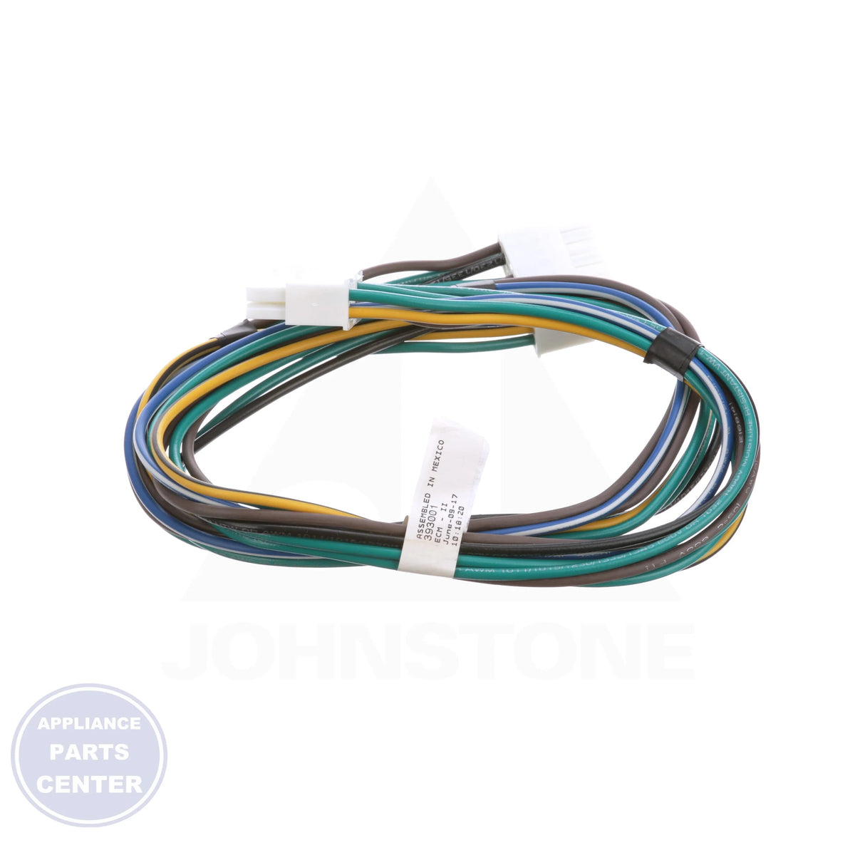HARNESS,CONTROL S1-02541349000 - Side view with precise specifications