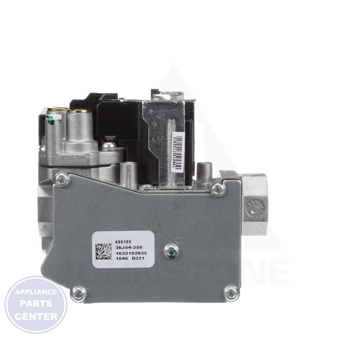 Valve Gas S1-02544124000 - Detailed view of White-Rodgers 36J54-250 gas valve