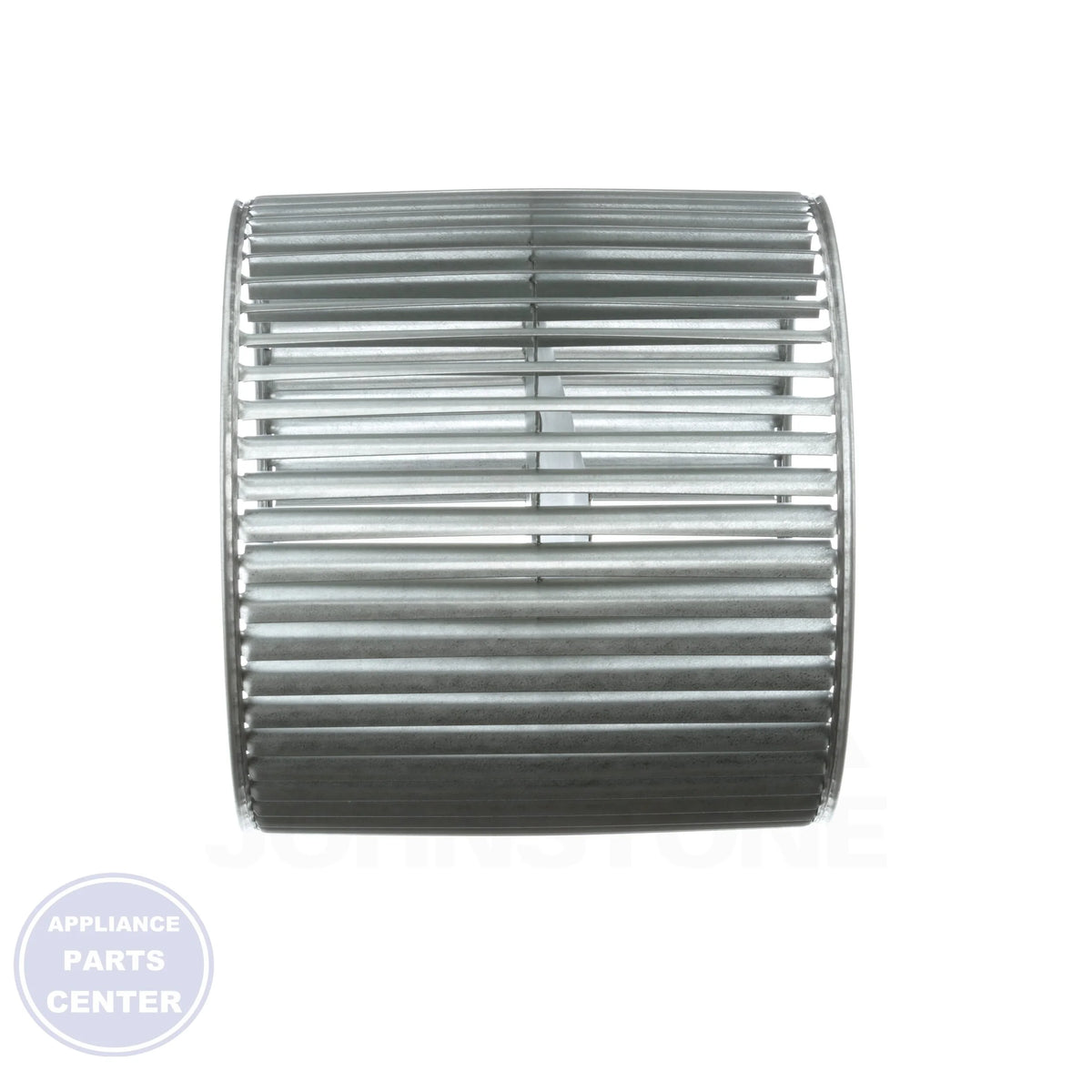 11X10 Steel Blower Wheel S1-02619654012 - Detailed view of 1/2" bore and 53 blades